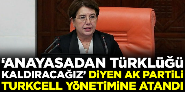 'Anayasadan Türklüğü kaldıracağız' demişti... Turkcell yönetimine atandı