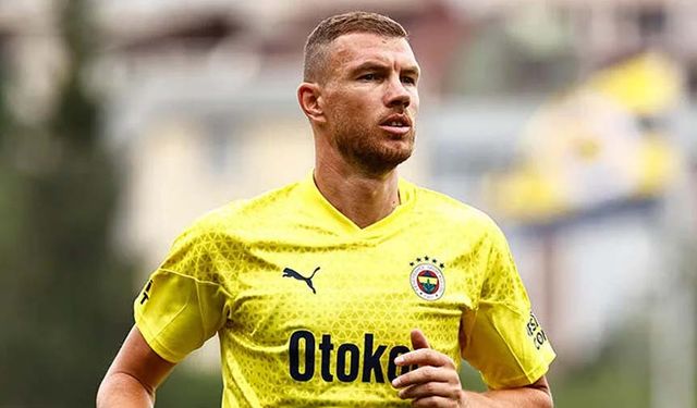 Fenerbahçe'ye derbi öncesi Edin Dzeko müjdesi