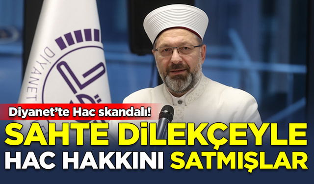 Diyanet'te 'hac' skandalı! Sahte dilekçeyle hacılık hakkını satmışlar