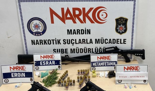 Mardin'de uyuşturucuya 11 tutuklama