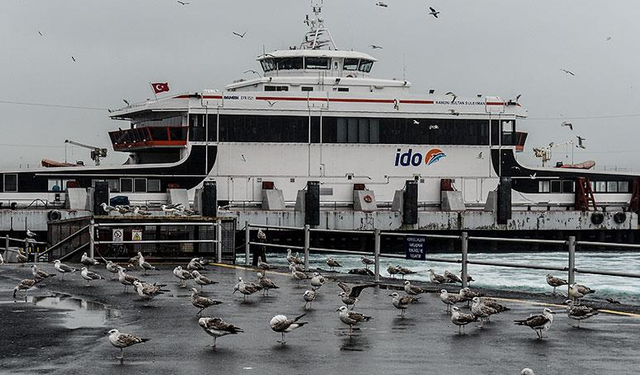 Fırtına nedeniyle İDO ve BUDO bazı seferlerini iptal etti