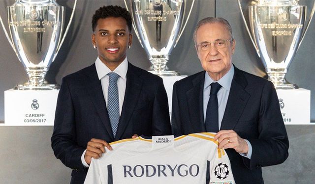 Real Madrid, Rodrygo'nun sözleşmesini yeniledi