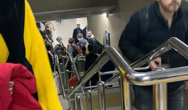 Ankara metrosunda intihar girişimi