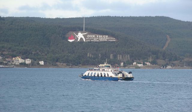 Bozcaada ve Gökçeada’ya yarınki feribot seferleri iptal edildi