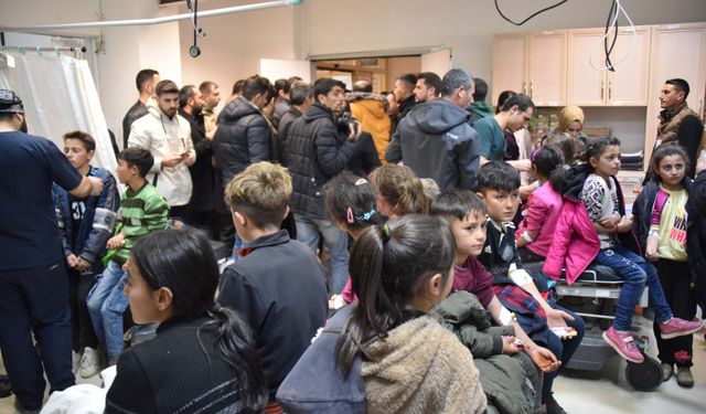 Şanlıurfa'da yemekten sonra rahatsızlanan 150 öğrenci hastaneye kaldırıldı