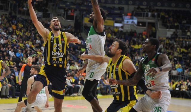 Fenerbahçe Beko evinde Zalgiris Kaunas'ı 80-78 mağlup etti