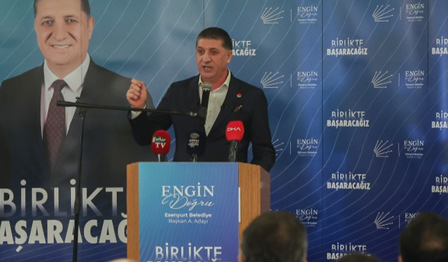 Engin Doğru, Esenyurt Belediye Başkanlığı'na CHP’den aday adaylığını duyurdu