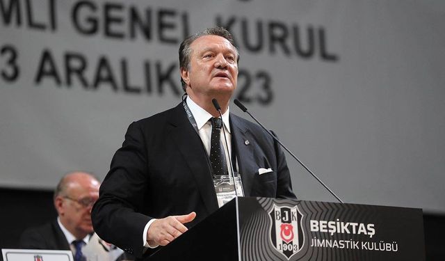 Beşiktaş'ın 35'inci başkanı Hasan Arat oldu