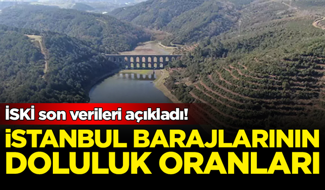 İSKİ açıkladı! İstanbul barajlarında son durum