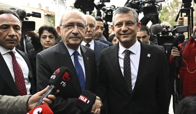 Özgür Özel - Kılıçdaroğlu görüşmesi başladı
