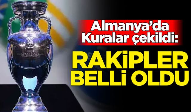 Türkiye'nin EURO 2024 grubu belli oldu