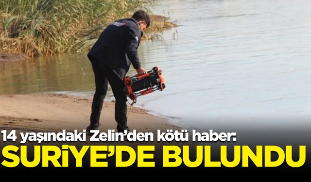 Kardeşiyle Dicle Nehri’ne atlayan Zelin’den kötü haber