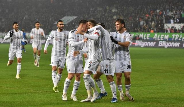 Beşiktaş kötü gidişe Rize'de dur dedi: 0-4