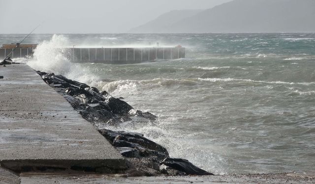 Çanakkale için fırtına uyarısı