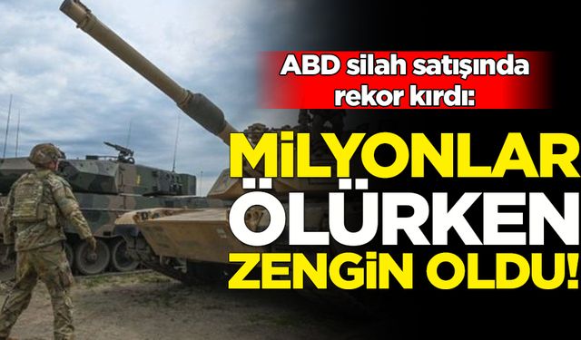 ABD Dışişleri Bakanlığı artan silah satışı seviyesini açıkladı