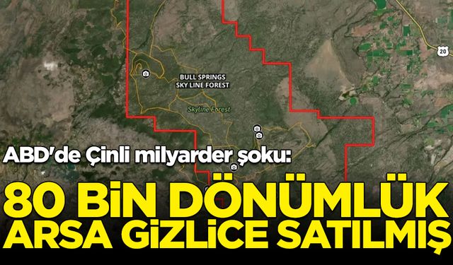 ABD'de Çinli milyarder şoku: Binlerce hektar arsayı gizlice satmışlar