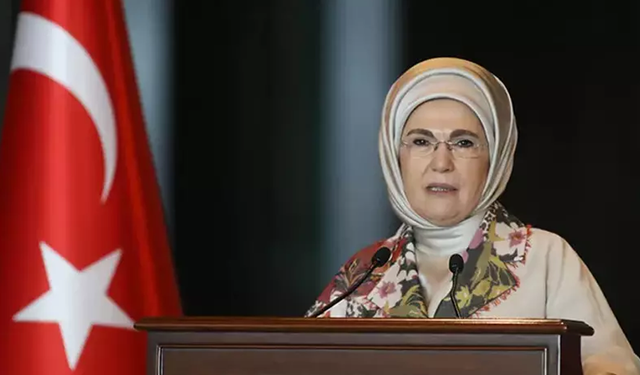 Emine Erdoğan'dan 9 şehidimiz için taziye mesajı