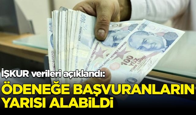 İŞKUR verileri açıklandı: İşsizlik ödeneğine başvuranların yarısı yararlanabildi