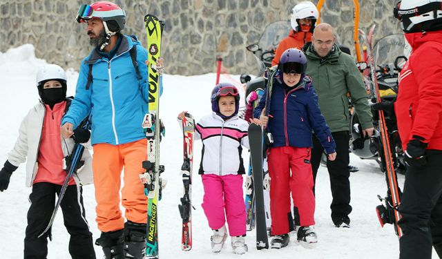 Palandöken'de sömestr bereketi: otellerde doluluk oranı yüzde 90 oldu