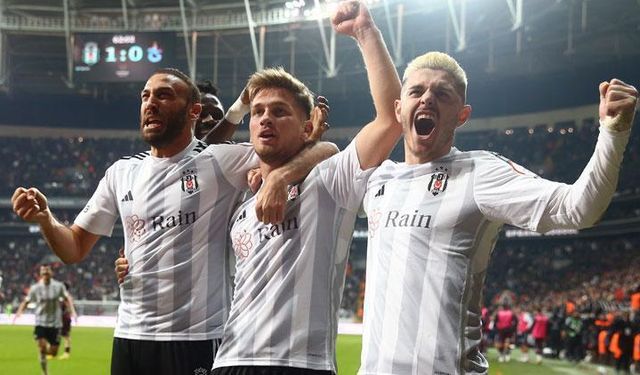 Semih Kılıçsoy attı, Beşiktaş derbiyi kazandı