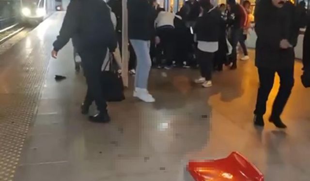 Metro istasyonunda bıçaklı kavga: 1 ölü, 1 yaralı