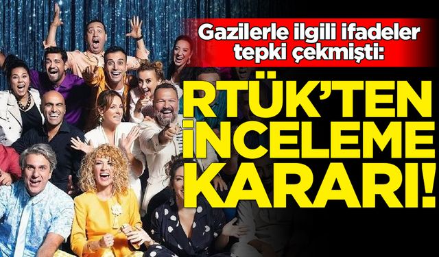 RTÜK'ten Güldür Güldür Show kararı