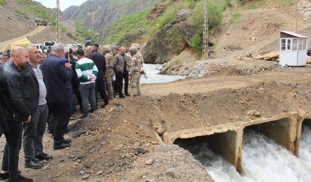 Hakkari'de köylülerin maden ocağı tepkisi