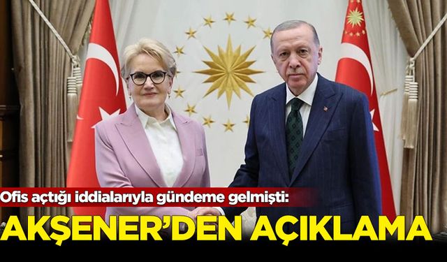 Akşener'den iddialara yanıt