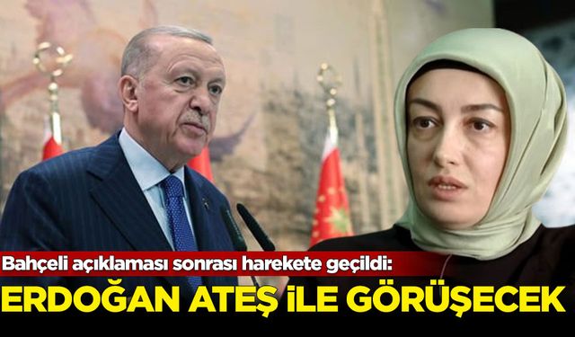 Cumhurbaşkanı Erdoğan, Ayşe Ateş'le görüşecek