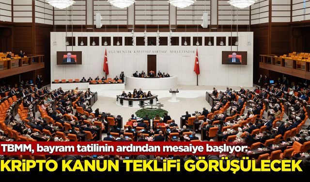 Kripto varlıklara ilişkin kanun teklifi TBMM'de