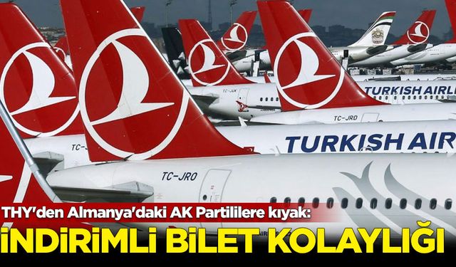 THY'den Almanya'daki AK Partililere indirim kıyağı