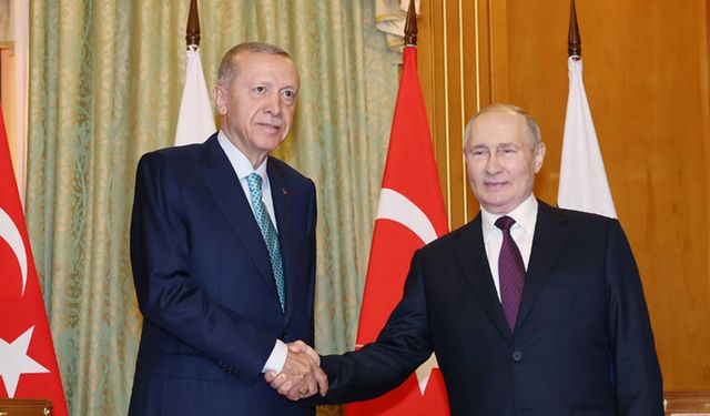 Cumhurbaşkanı Erdoğan, Rusya lideri Putin ile görüştü