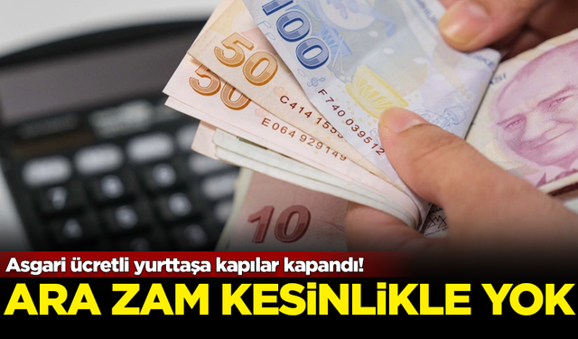 Bakan Işıkhan son noktayı koydu: Asgari ücrete ara zam kesinlikle yok!