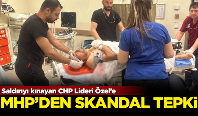 Pınarbaşı saldırısını kınayan Özgür Özel'e, MHP'den skandal tepki