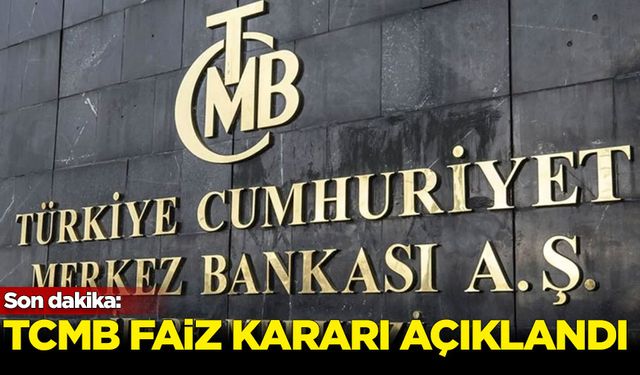 Merkez Bankası Haziran ayı faiz kararını açıkladı