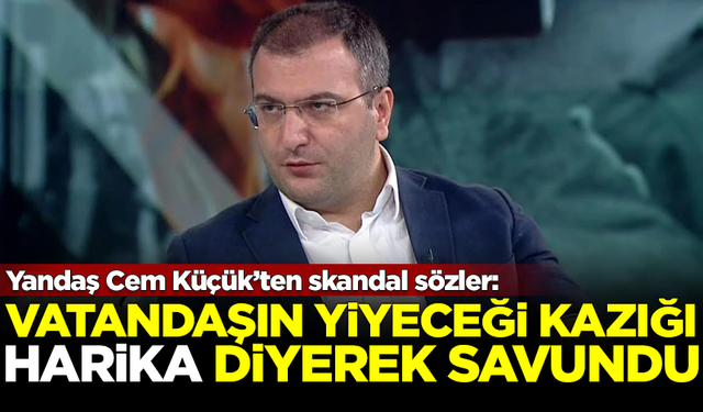 Tepkiler çığ gibi! Yandaş Cem Küçük, vatandaşın yiyeceği kazığı, 'harika' diyerek savundu