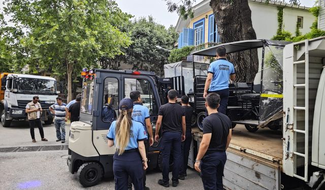 İmamoğlu "Bunları temizlememiz lazım" demişti, Adalar'da 43 akülü araç toplatıldı