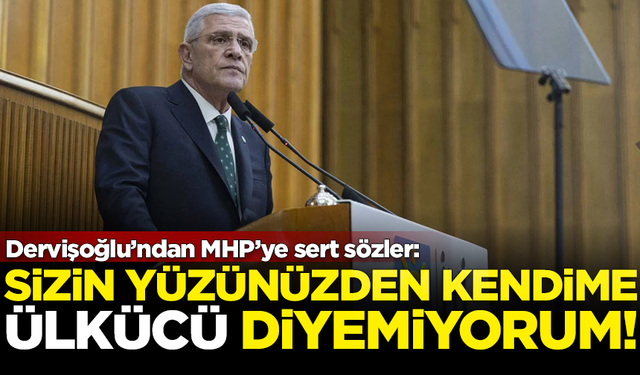 Müsavat Dervişoğlu'ndan MHP'ye sert sözler: Sizin yüzünüzden kendime Ülkücü diyemiyorum!