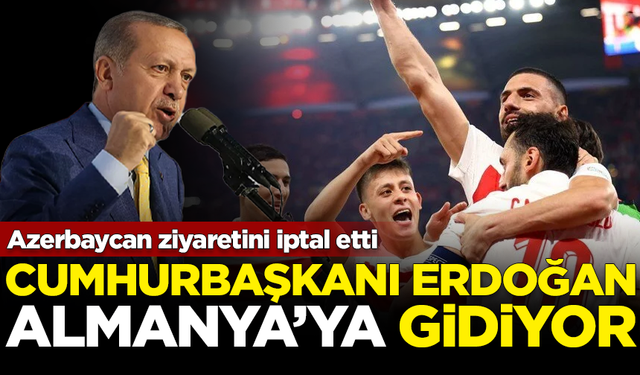 Bozkurt krizinde yeni perde! Cumhurbaşkanı Erdoğan Almanya'ya gidiyor