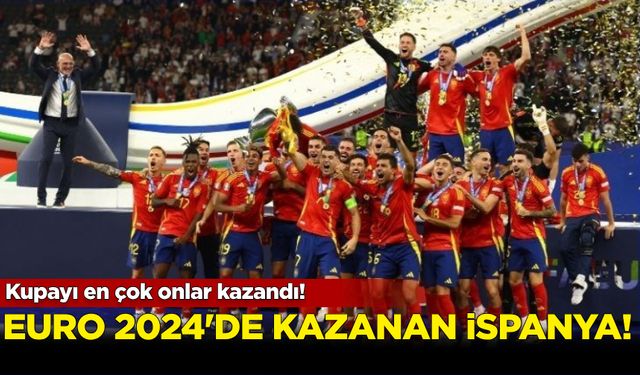 EURO 2024'te şampiyon İspanya!