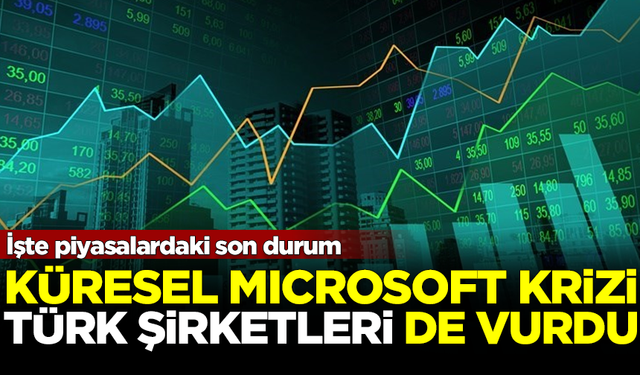 Küresel Microsoft krizi, Türk şirketleri de vurdu! İşte son durum...