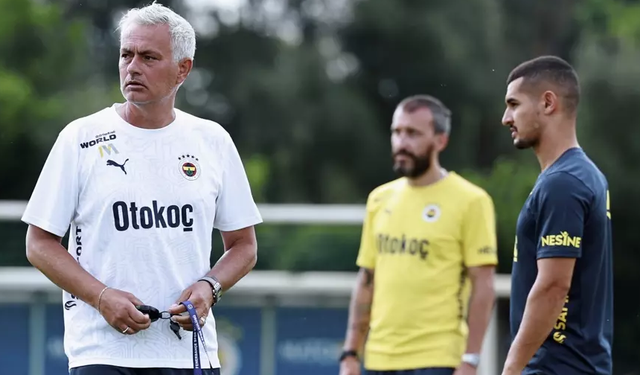 Fenerbahçe'de Mourinho'nun gizli silahı belli oldu! Antrenmanlarda...