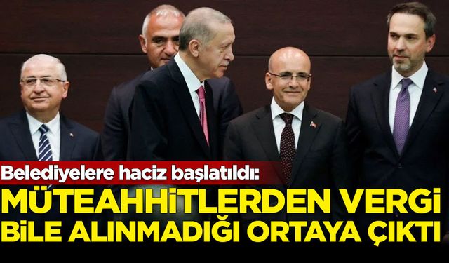 Belediyelere haciz başlatan iktidarın müteahittlerinden vergi almadığı ortaya çıktı