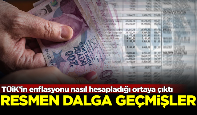 TÜİK'in enflasyonu nasıl hesapladığı ortaya çıktı! Vatandaşla resmen dalga geçmişler