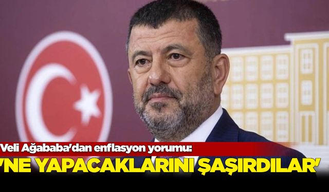 Veli Ağababa'dan enflasyon yorumu: ''Ne yapacaklarını şaşırdılar!''