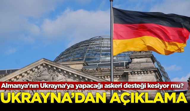 Almanya'nın Ukrayna'ya yapacağı askeri destek sona eriyor iddiası: Ukrayna'dan açıklama