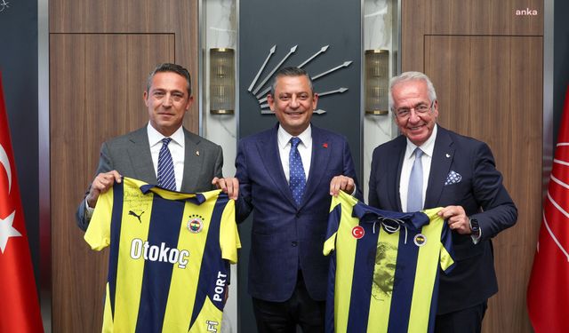 CHP Genel Başkanı Özgür Özel, Fenerbahçe Başkanı Ali Koç ile görüştü