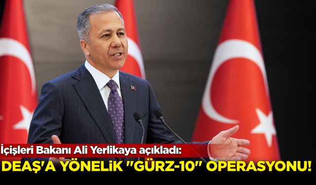 DEAŞ'a yönelik 'Gürz-10' operasyonları! 119 kişi...