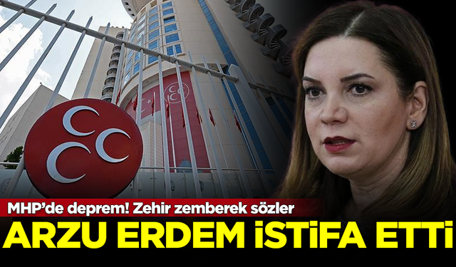 MHP'de deprem! 3 dönem milletvekilliği yapan Arzu Erdem, istifa etti