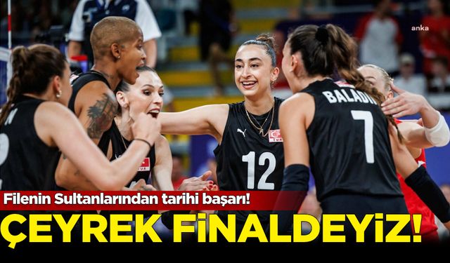 A Milli Kadın Voleybol Takımı çeyrek finalde